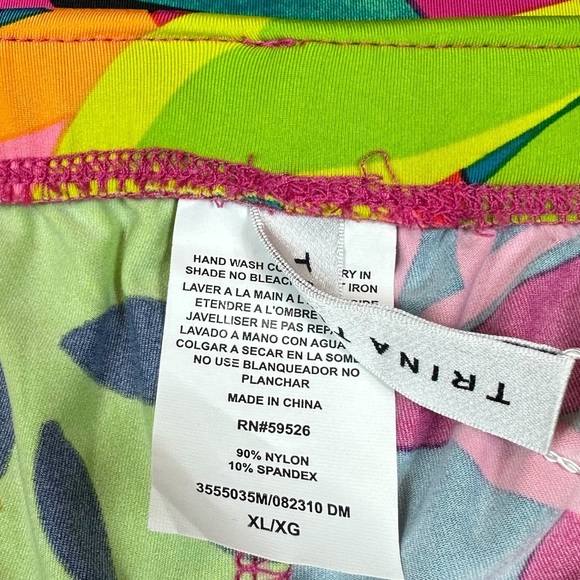 TRINA TURK: NWT Rainforest Swim Pants Coverup - Size XL - Picture 10 of 10